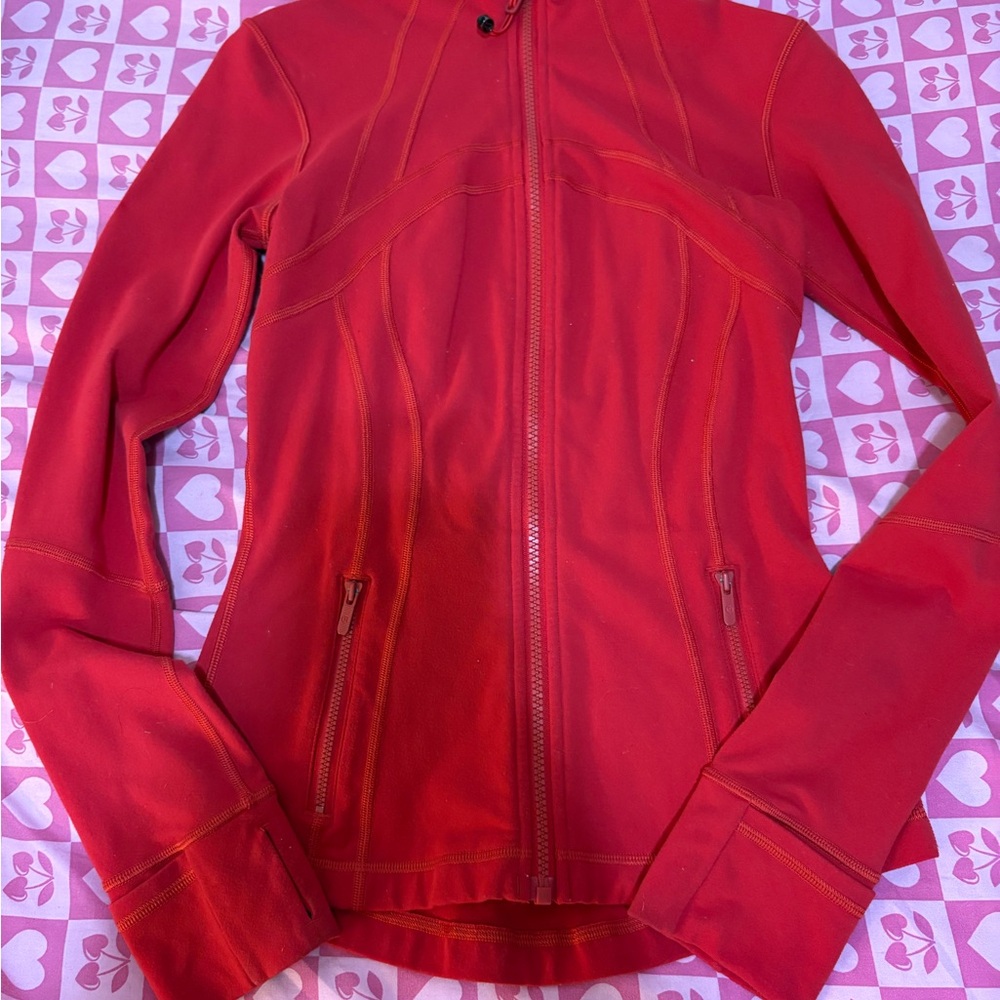 Lululemon Red Define Jacket